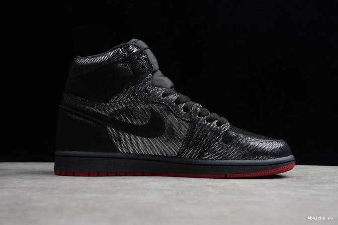 Reps TB DC7071-001 High Retro Red Jordan Air Black OG 1 Gym 0708